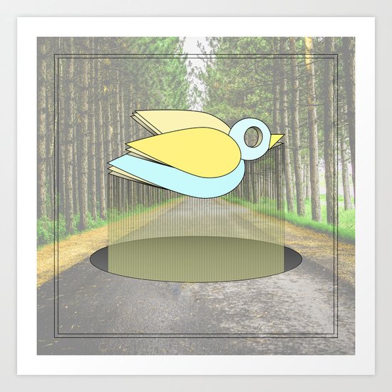 let me fly Art Print