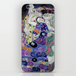 Klimt The Virgin Girl Colorful Famous Artwork Reproduction iPhone Skin