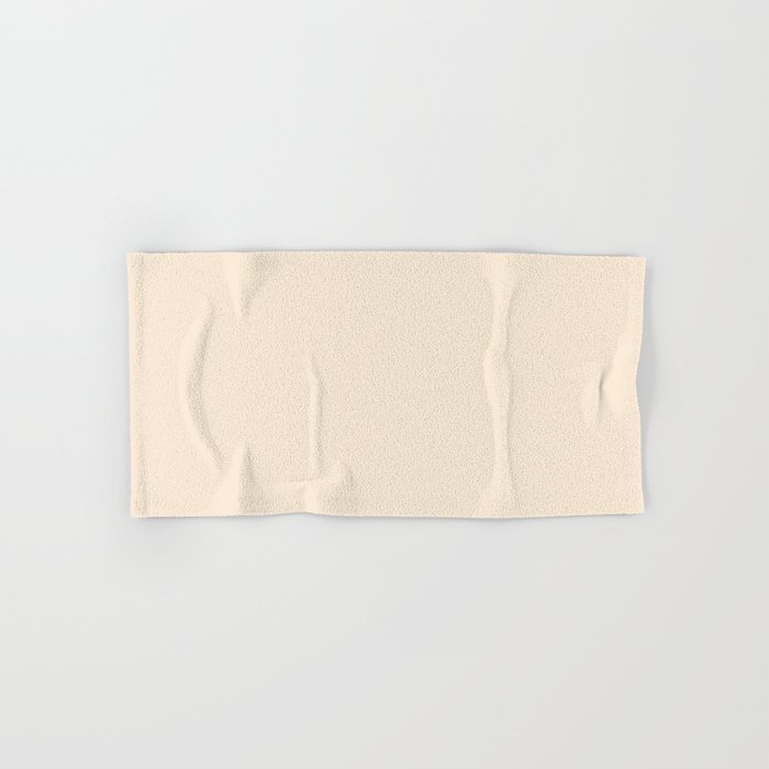 Cheap Solid Pale Antique White Color Hand Bath Towel By Podartist Society6