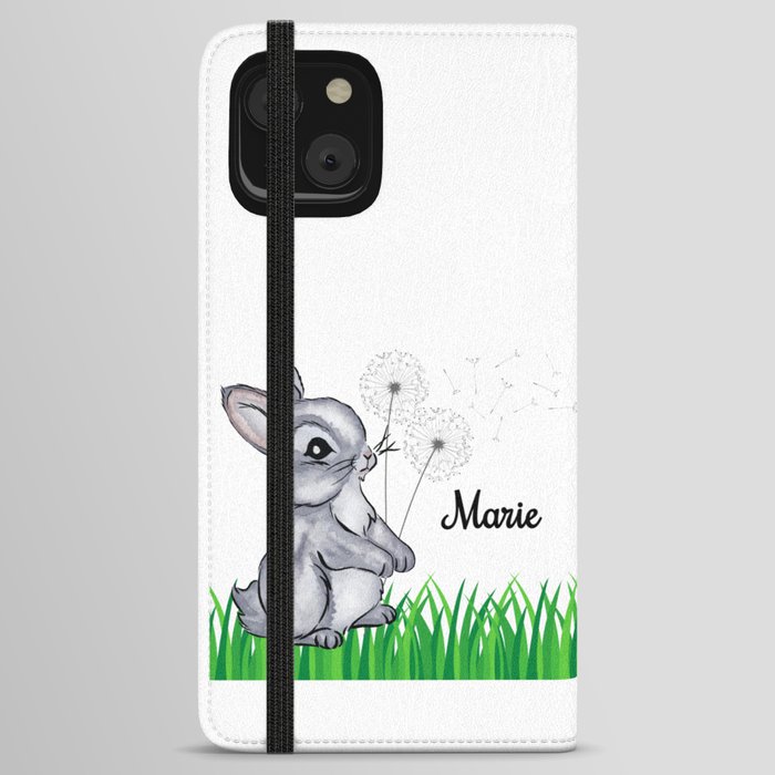 Bunny Name Gift Marie iPhone Wallet Case