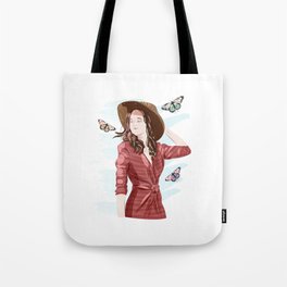 BUTTERFLY FOLD Tote Bag
