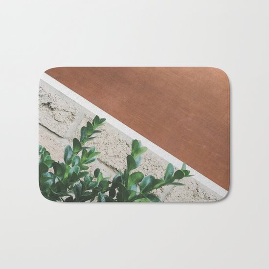 Plant + Copper #society6 #buyart #decor Bath Mat