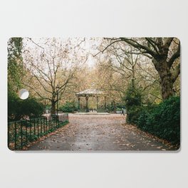 Walking through Battersea Park, London // Film Photography Cutting Board