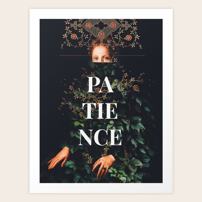 Patience Art Print by Frank Moth | Society6