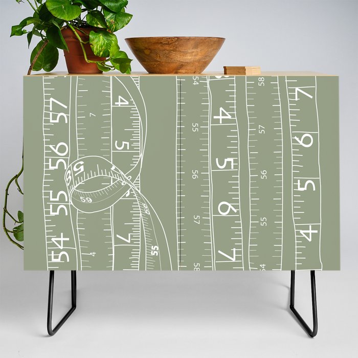 Fashion Measuring Tape - Sage Credenza