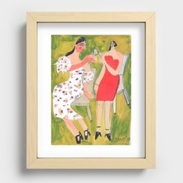 Chin Chin Recessed Framed Print