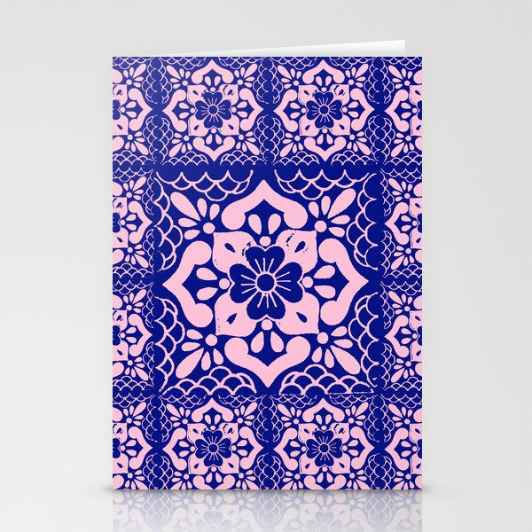 talavera mexican tile Stationery Cards