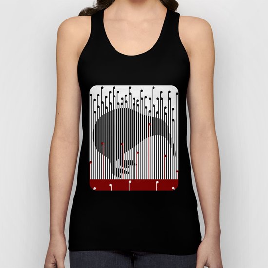 Kiwi in Rapou Unisex Tank Top