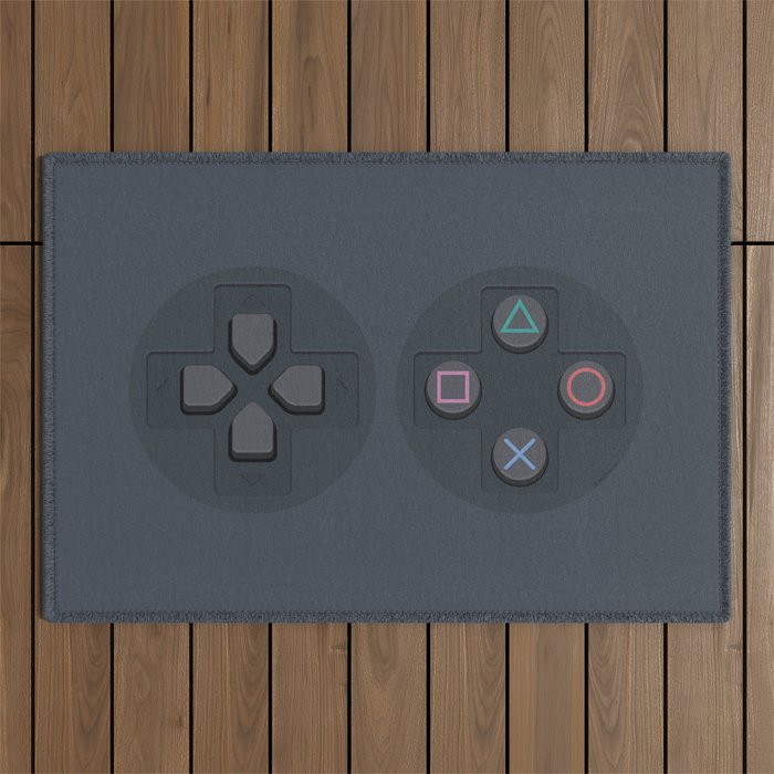 PlayStation - Buttons Outdoor Rug