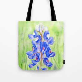 Bluebonnet Wild Flower Tote Bag