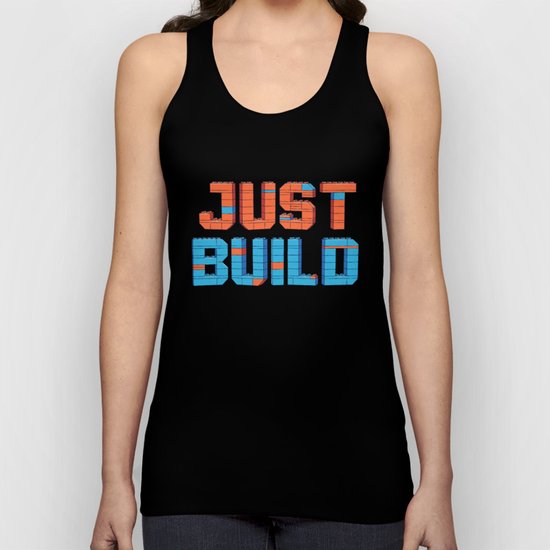Just Build Unisex Tank Top
