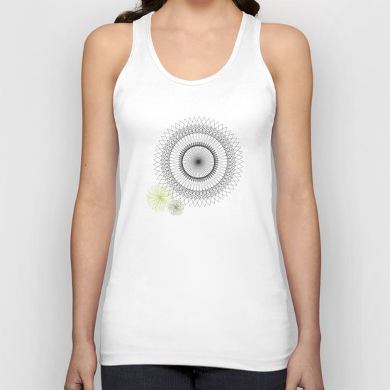 Modern Spiro Art #2 Unisex Tank Top