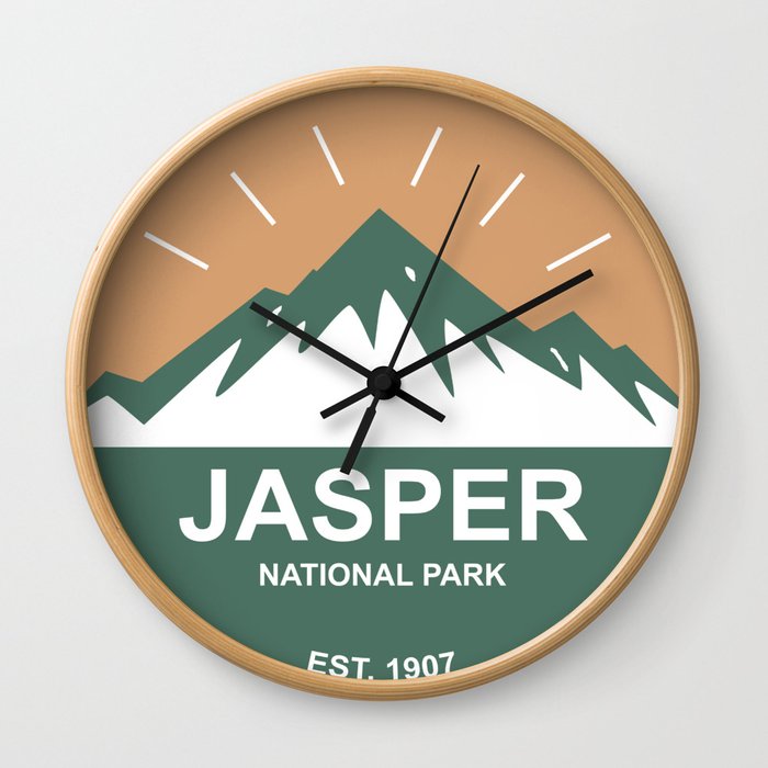 Jasper National Park Wall Clock