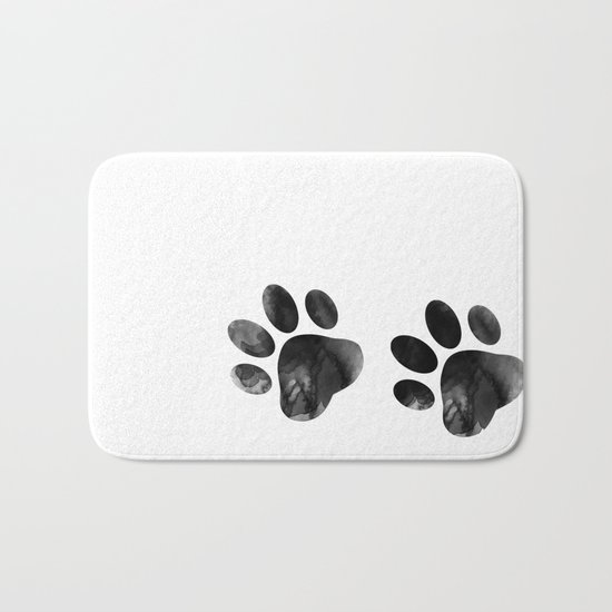 Cat's footprints Bath Mat