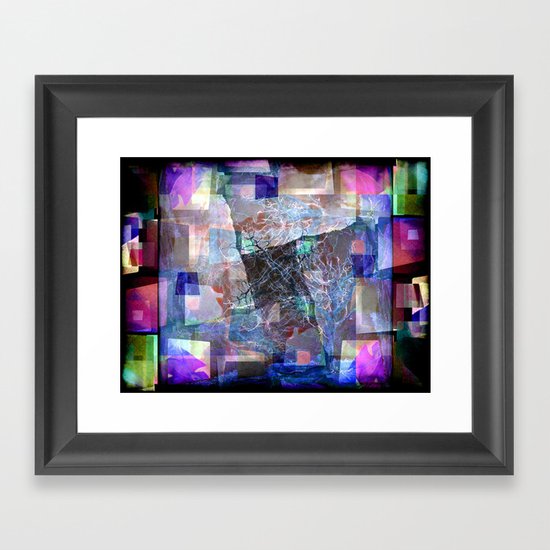 Tree inside Framed Art Print