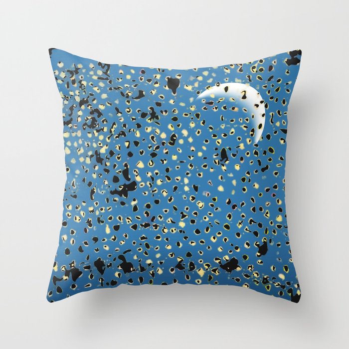 Into the Night Throw Pillow