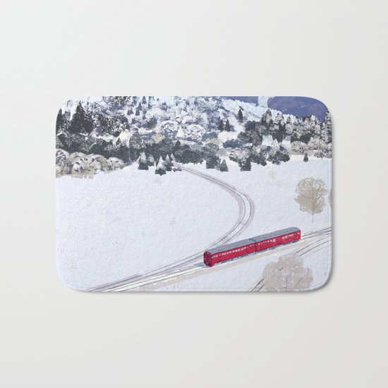 One winter day Bath Mat