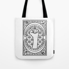 a woman's place Tote Bag