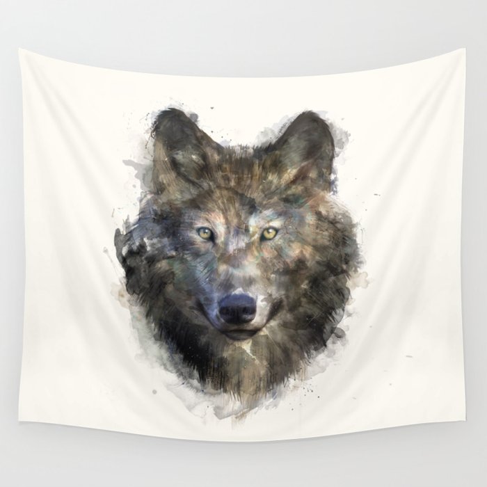 Wolf // Secure Wall Tapestry