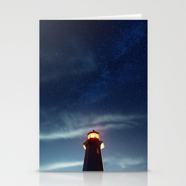Beacon in the Night Stationery Cards