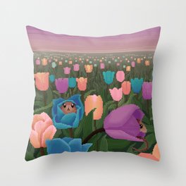 The Mouses Houses Throw Pillow