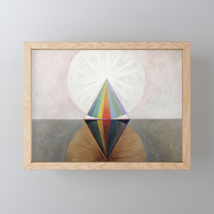 Hilma af Klint - Group IX/SUW No. 12, The Swan No. 12 Framed Mini Art Print