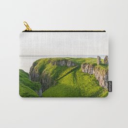 Great Britain Photography - Beautiful Green Landscape By The Sea Carry-All Pouch