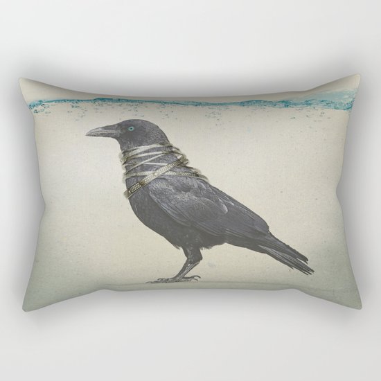 Raven Band Rectangular Pillow