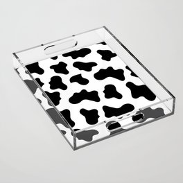 Moo Cow Print Acrylic Tray
