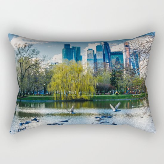 Skyline Rectangular Pillow