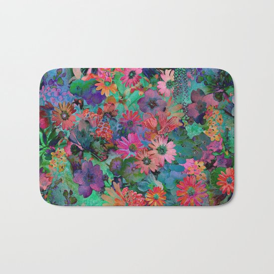 A Small Piece of Grandma's Garden Bath Mat
