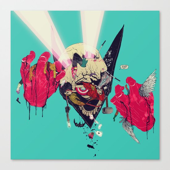 Hero Eater Canvas Print