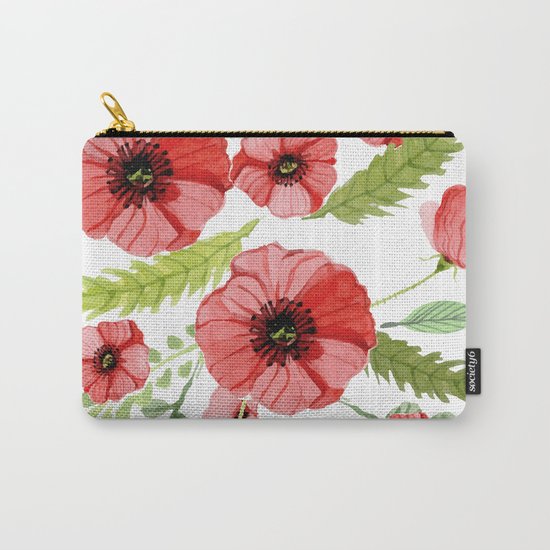 Flowers 110 Carry-All Pouch