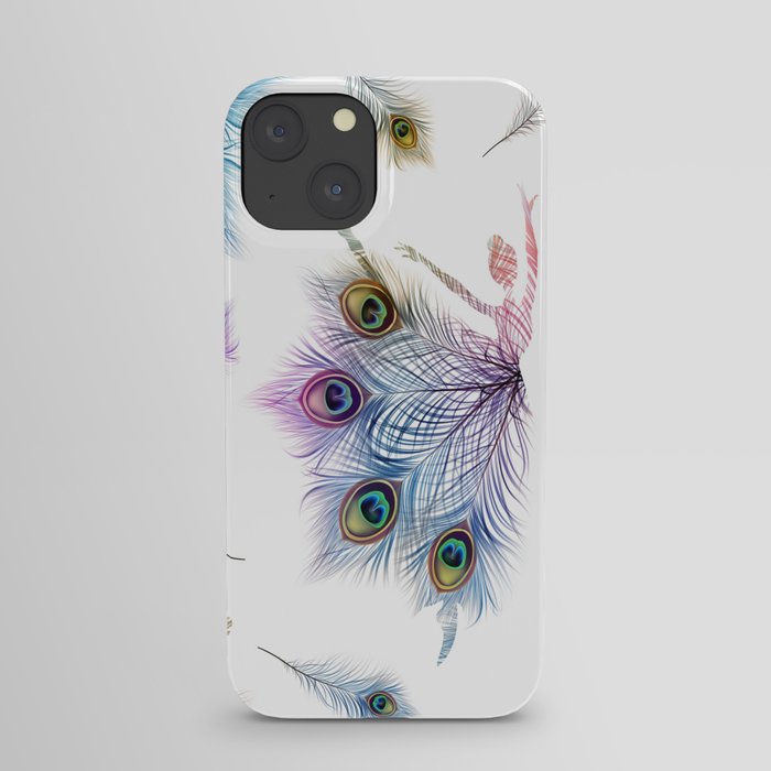 Peacock Dancer iPhone Case