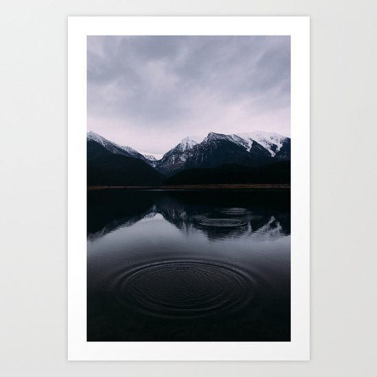Mountain Reflections II #society6 #buyart Art Print