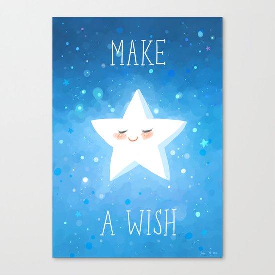 Make a Wish Canvas Print