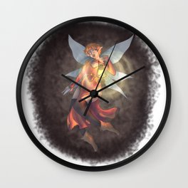 Lantern Fae Wall Clock