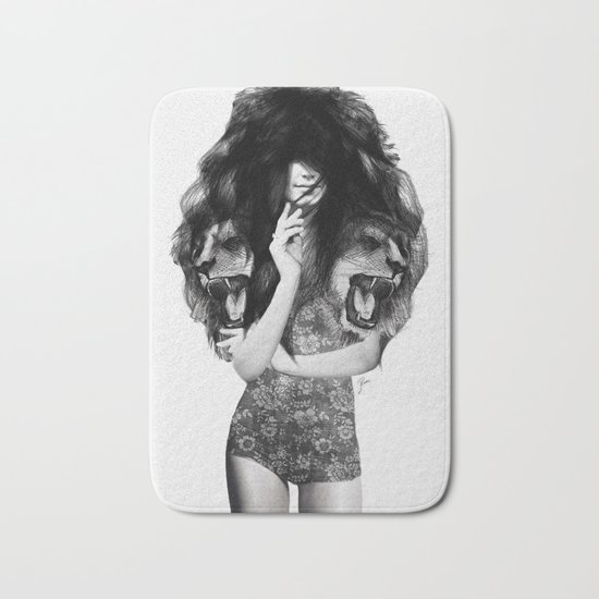 Lion #1 Bath Mat