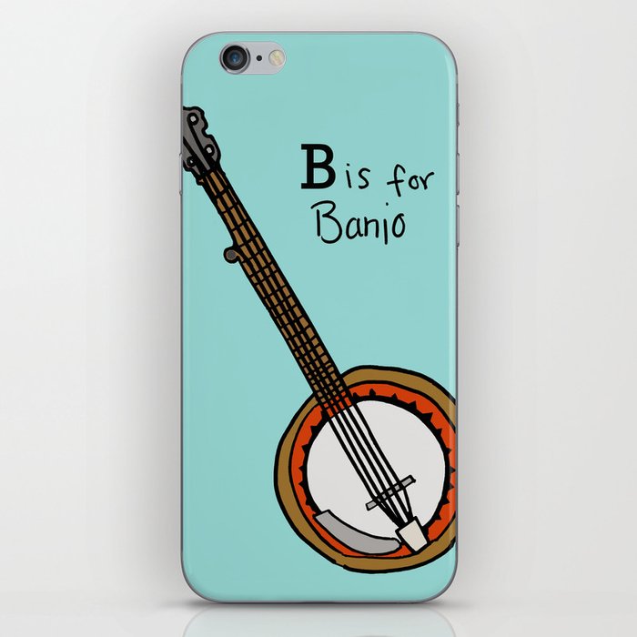 B is for Banjo  iPhone Skin