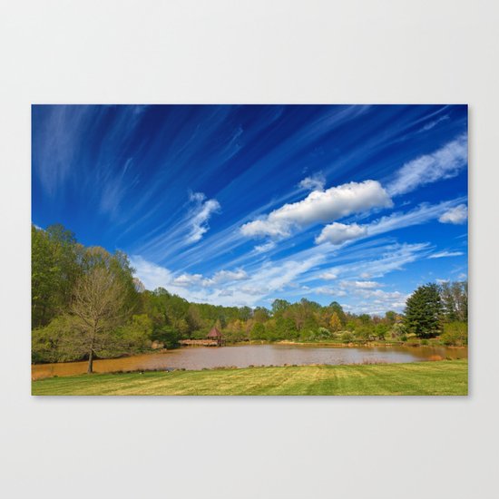 Meadowlark Cloud Gardens Canvas Print