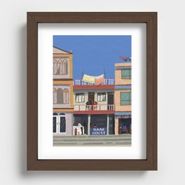 naan house Recessed Framed Print