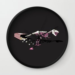 Popcorn-Rex Wall Clock
