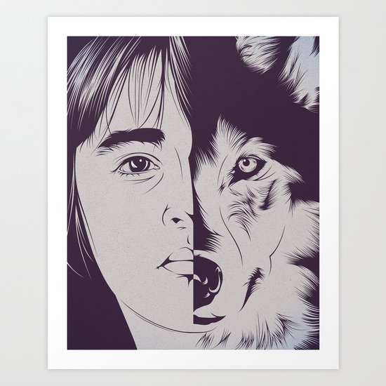 B.S. Art Print