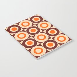 Pop Art Square and Circle Pattern 821 Notebook