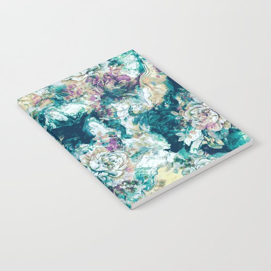 Frozen Flowers Notebook