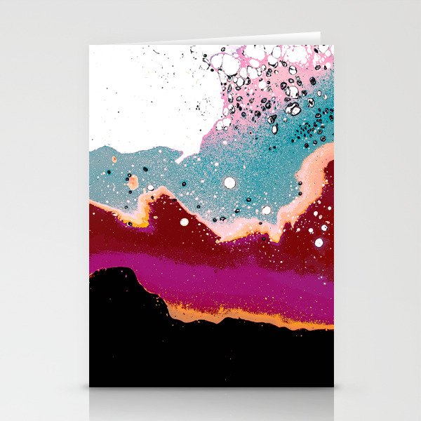 Logic Drowned In a Sea Of Emotion #digitalart #graphicdesign Stationery Cards