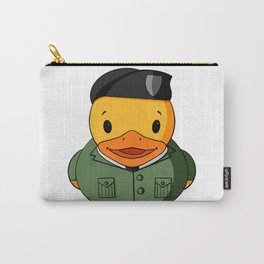 Military Beret Rubber Duck Carry-All Pouch