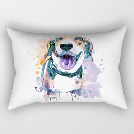 Sweet Beagle Rectangular Pillow