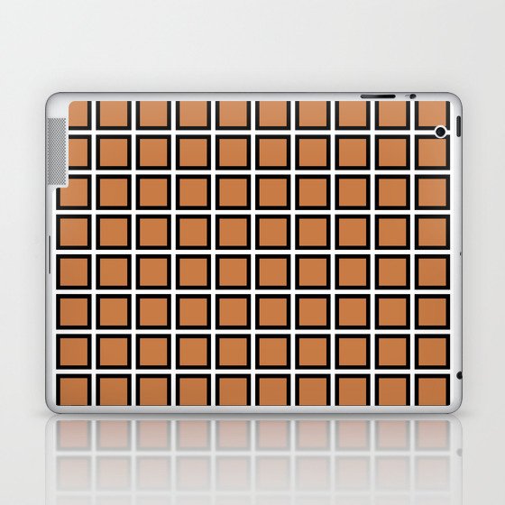 Caramel Squares Laptop & iPad Skin