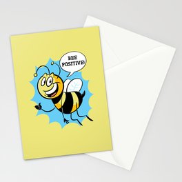 Bee Positive Stationery Cards